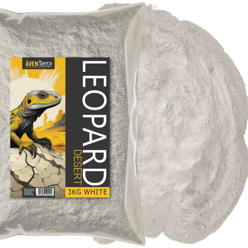 Glina do terrarium Aventerra LEOPARD Desert White 3 kg