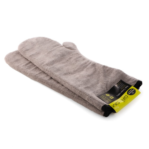 Rękawiczki do suszenia psa happypet Groom Rub Down Mitts, chłonne z mikrofibry