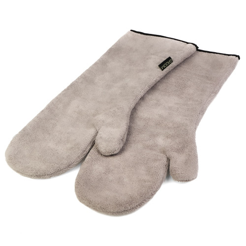 Rękawiczki do suszenia psa happypet Groom Rub Down Mitts, chłonne z mikrofibry