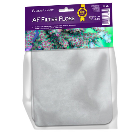 Aquaforest Filter Floss wkład filtracyjny 20cm x 1m - Krystaliczna woda