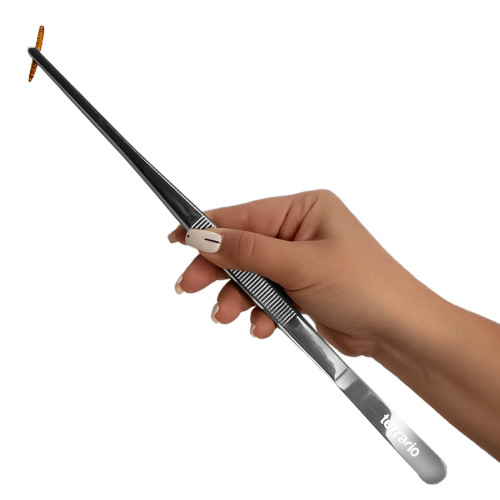 Terrario ViperTweez Simple L pęseta prosta 30cm - Idealna do karmienia i pielęgnacji