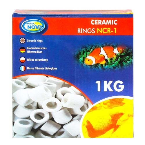 Aqua Nova Ceramic Rings NCR-1 - wkład ceramiczny 1kg | Krystaliczna woda