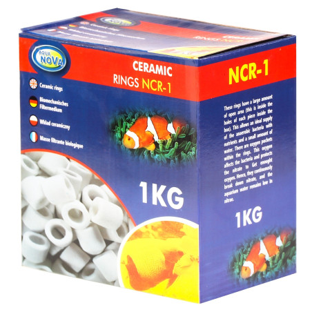 Aqua Nova Ceramic Rings NCR-1 - wkład ceramiczny 1kg | Krystaliczna woda