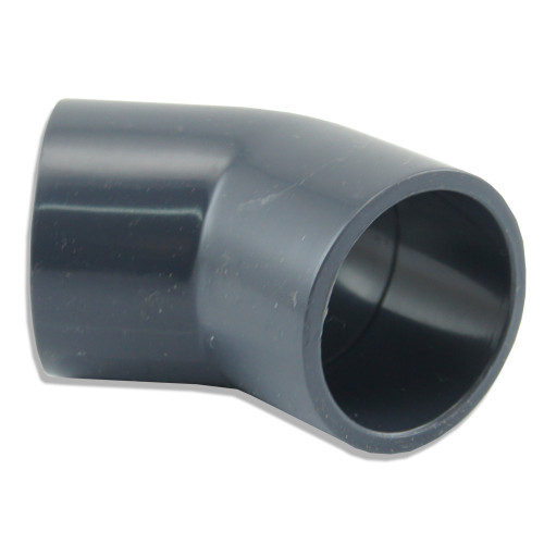 Kolanko PCV 45st 32mm - Idealne do akwarium morskiego