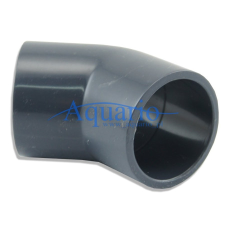 Kolanko PCV 45st 32mm - Idealne do akwarium morskiego