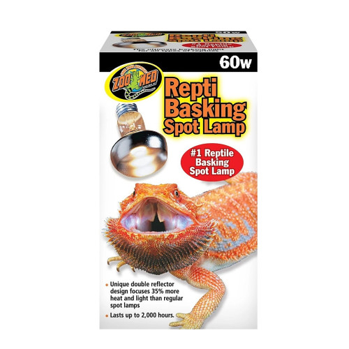 Zoomed Repti Basking Spot Lamp 60W - Skuteczne ciepło punktowe do terrarium