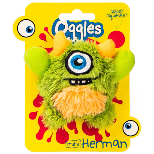 Maskotka dla psa HappyPet Oggles Herman piszcząca, skacząca