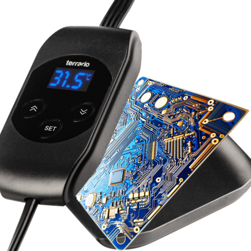 Terrario Amarillo 45W - mata grzewcza z termostatem LCD | Precyzyjna kontrola temperatury dla gadów