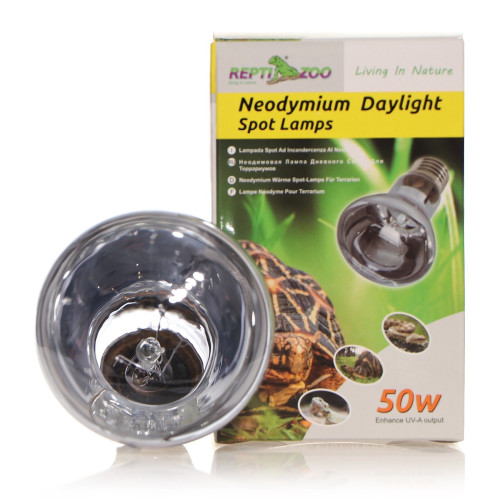 Repti-Zoo Neodymium Daylight 50W - Naturalne światło i ciepło dla gadów