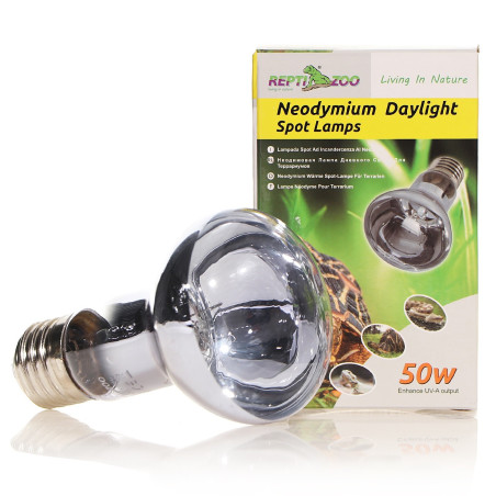 Repti-Zoo Neodymium Daylight 50W - Naturalne światło i ciepło dla gadów