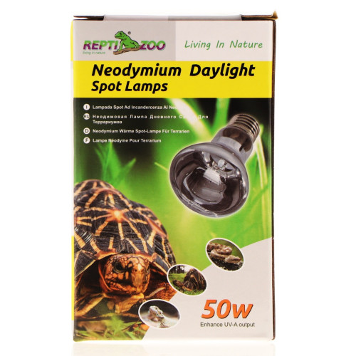 Repti-Zoo Neodymium Daylight 50W - Naturalne światło i ciepło dla gadów