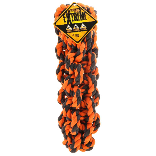 HappyPet Knots Extreme Log - wytrzymały, angażujący gryzak dla psów