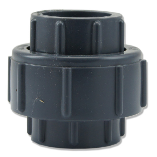 Dwuzłączka PCV Φ 50mm z uszczelką - Szczelne połączenie do akwarium