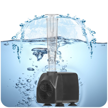 Kruger Meier Sturmkraft Brunnen zestaw fontannowy 650l/h - Niezawodny zestaw do oczka wodnego