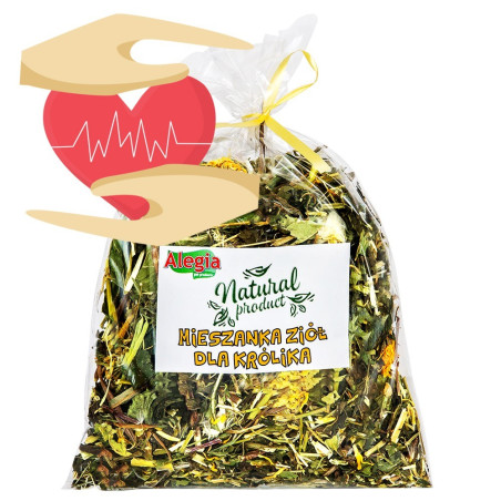 Mieszanka ziół Alegia Codzienne 100 g dla królików