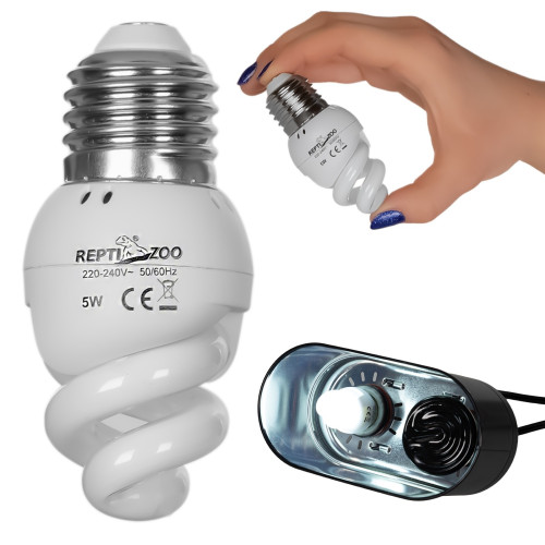 Repti-Zoo Mini UVB 5.0 5W - Idealna do terrarium tropikalnego