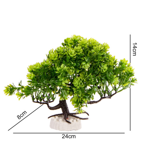 Kruger Meier Plant Zen Bosai - roślinka sztuczna | Idealna do akwarium