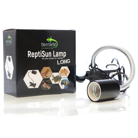 Terrario ReptiSun Long - lampa z uchwytem zaciskowym | Optymalne UVB dla gadów