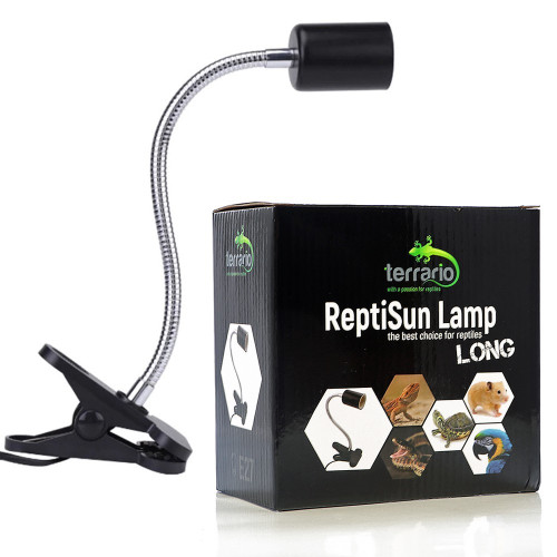 Terrario ReptiSun Long - lampa z uchwytem zaciskowym | Optymalne UVB dla gadów