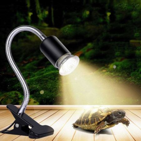 Terrario ReptiSun Long - lampa z uchwytem zaciskowym | Optymalne UVB dla gadów