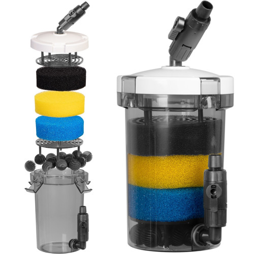 Kruger Meier FlowPure Pro 2700 - prefiltr kubełkowy zewnętrzny 16/22 | Krystaliczna woda do akwarium