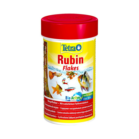 Tetra Rubin 100ml - wybarwiający pokarm dla ryb | Intensywne wybarwienie