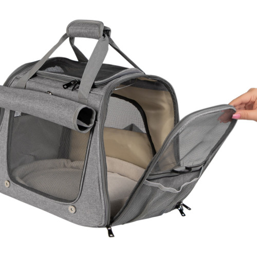 Furrever Friends Hand Citty Gray - transporter dla kota i psa | Bezpieczny i lekki transport