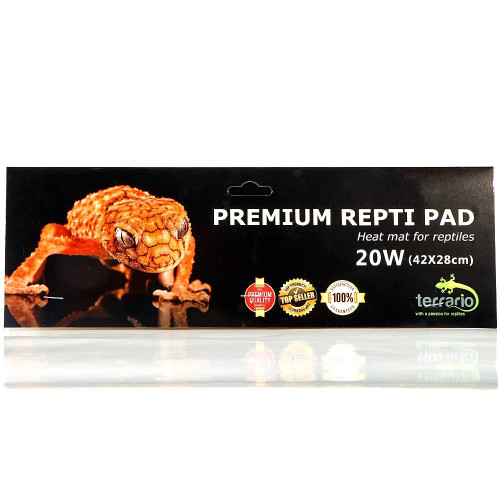 Terrario Premium Repti Pad 20W - mata grzewcza z regulacją | Precyzyjna kontrola temperatury dla gadów