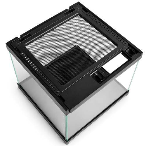 Terrarium szklane Terrario Frevo Clear 20×20×17 cm, przezroczyste