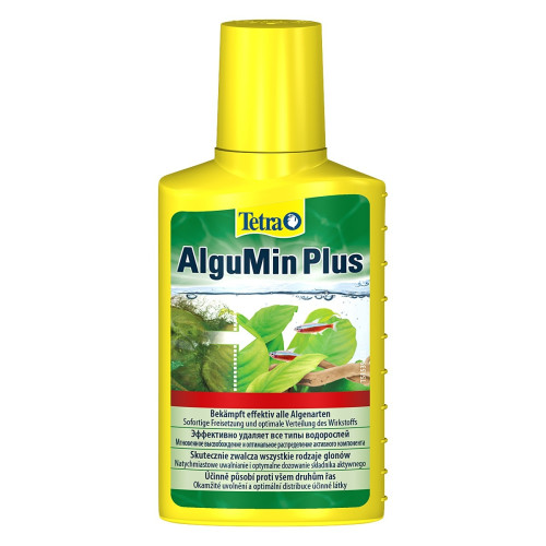 Tetra AlguMin Plus 100ml - Szybkie zwalczanie glonów, bezpieczne dla ryb