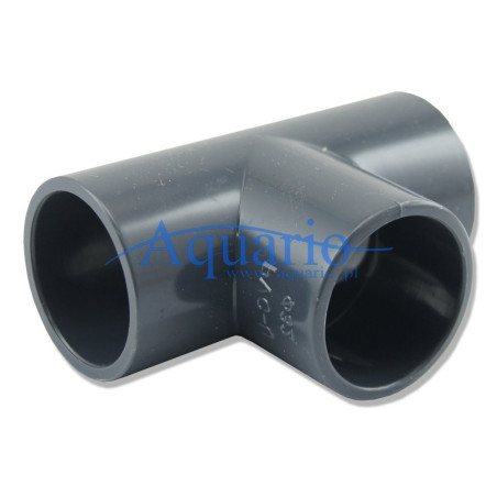 Trójnik PCV Inny 90° 40 mm do hydrauliki akwarium morskiego