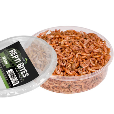 Pokarm suszony Terrario Repti Bites Gammarus 125 ml - kiełż zdrojowy dla gadów