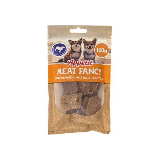 Przysmak dla psów Aquael Comfy Appetit Fancy Lamb 100 g, filety z jagnięciny