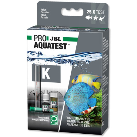 JBL Test PRO K (Potas) - Precyzyjny test K+ dla zdrowych roślin