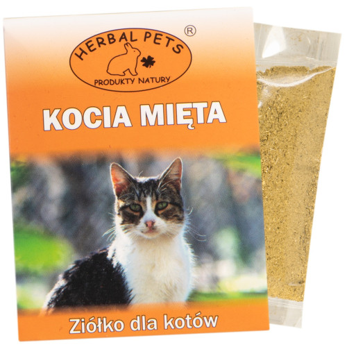 Herbal Pets Kocia Mięta kocimiętka 5g - Naturalna stymulacja i relaks dla kota