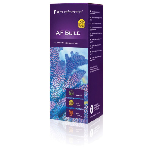 Aquaforest Build 50ml - Intensywne barwy i zdrowy wzrost korali