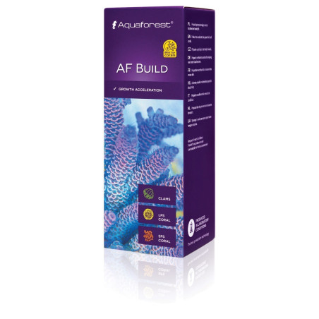 Aquaforest Build 50ml - Intensywne barwy i zdrowy wzrost korali