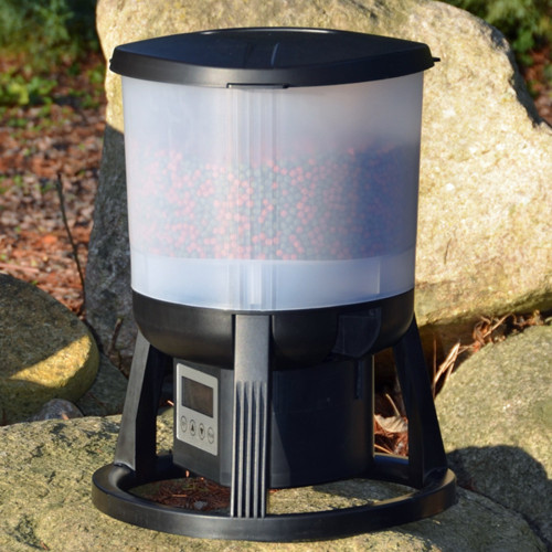 SUNSUN / GRECH Automatic Fish Feeder - Niezawodne karmienie ryb w oczku wodnym