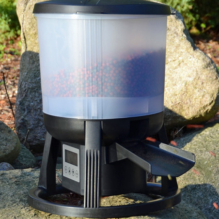 SUNSUN / GRECH Automatic Fish Feeder - Niezawodne karmienie ryb w oczku wodnym