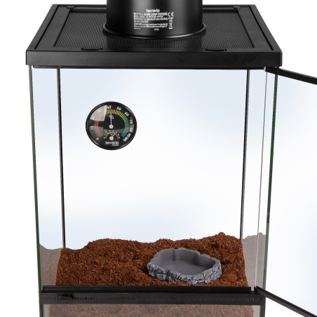 Terrario Oasis Verde 10 - terrarium 30x30x45 z zestawem | Idealne dla gadów, szybka wysyłka