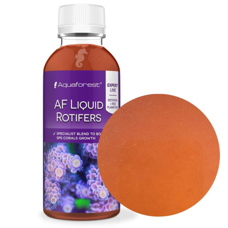 Aquaforest Liquid Rotifers 250ml - Intensywny kolor i wzrost koralowców