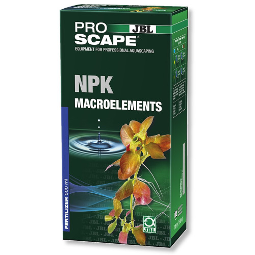 JBL PROSCAPE NPK MACROELEMENTS 500ml - dla bujnych roślin w akwariach słodkowodnych