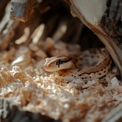 Podłoże drewniane Aventerra SNAKEEY Wood Tiny 4l, naturalne do terrarium dla węży i gryzoni