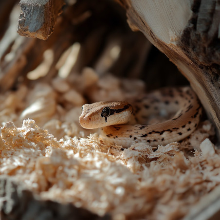 Podłoże drewniane Aventerra SNAKEEY Wood Tiny 4l, naturalne do terrarium dla węży i gryzoni