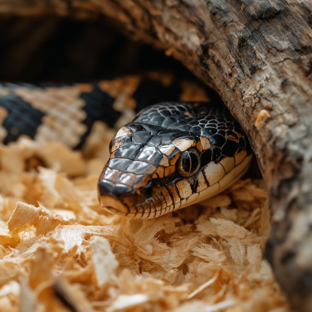 Podłoże drewniane Aventerra SNAKEEY Wood Tiny 4l, naturalne do terrarium dla węży i gryzoni