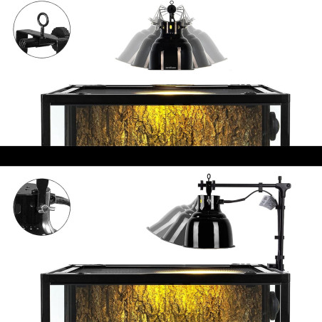 Repti-Zoo Multi Dome - klosz i oprawka terrarystyczna | Idealne do terrarium