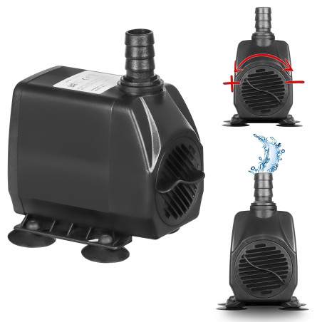 Kruger Meier Sturmkraft 3000LK-X8 - pompa wody 3000l/h | Idealna do oczka wodnego