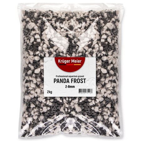 Kruger Meier Panda Frost 2–8 mm – Żwirek akwarystyczny 2 kg | Idealny do akwarium