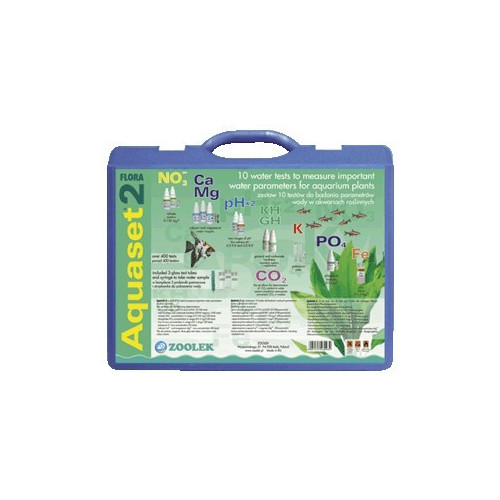Zoolek Aquaset 2 Flora - Precyzyjne testy dla akwarium roślinnego