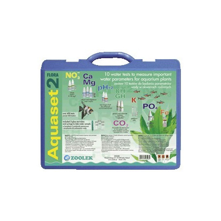Zoolek Aquaset 2 Flora - Precyzyjne testy dla akwarium roślinnego